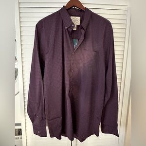 Men’s plaid dress shirt